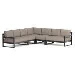 True Custom™ True CustomÂ® Roll Arm L-Shaped Sectional Sectionals 16