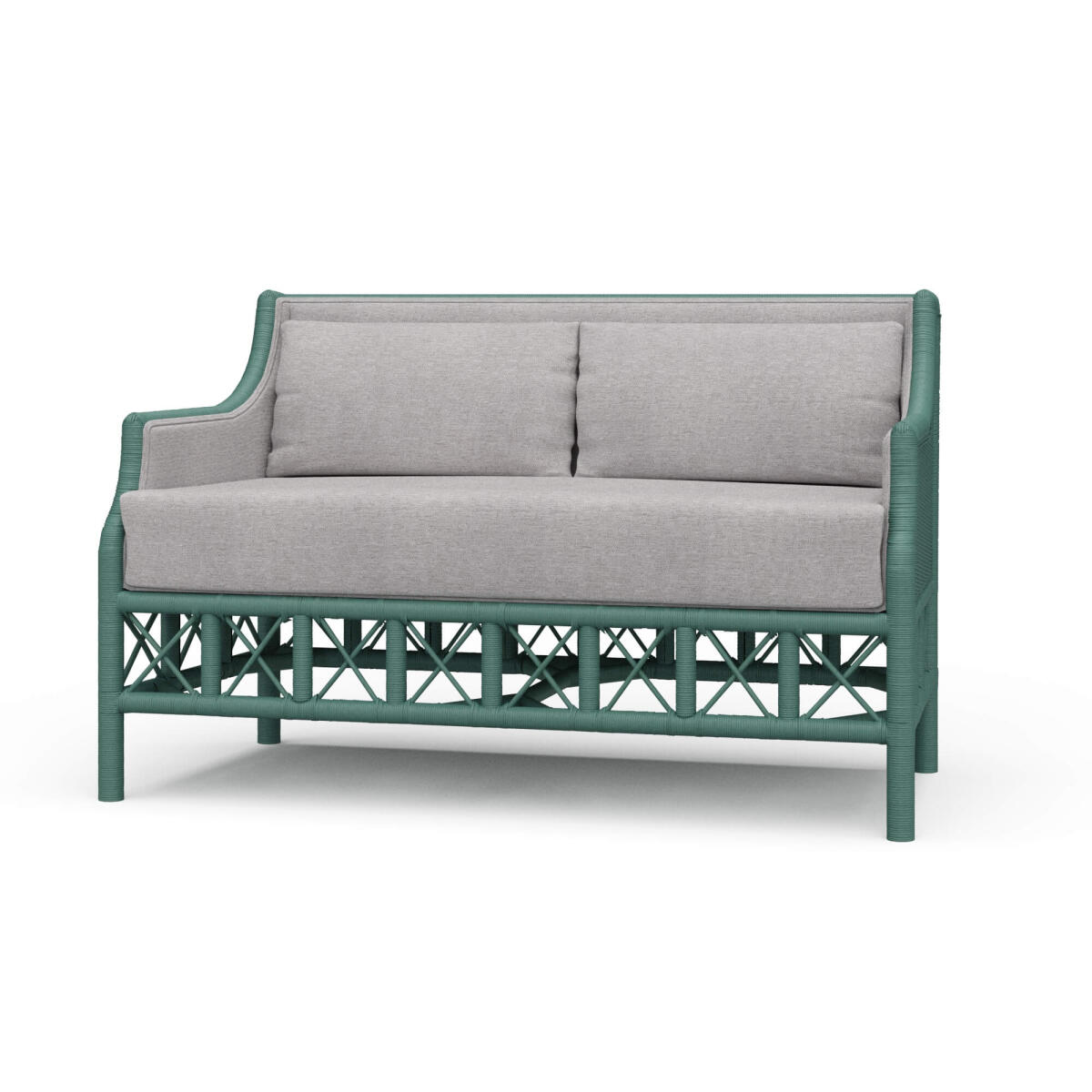 8025fac55ffc864d506bbc9f95b3bd13 Rabana Rattan Loveseat - Image 1