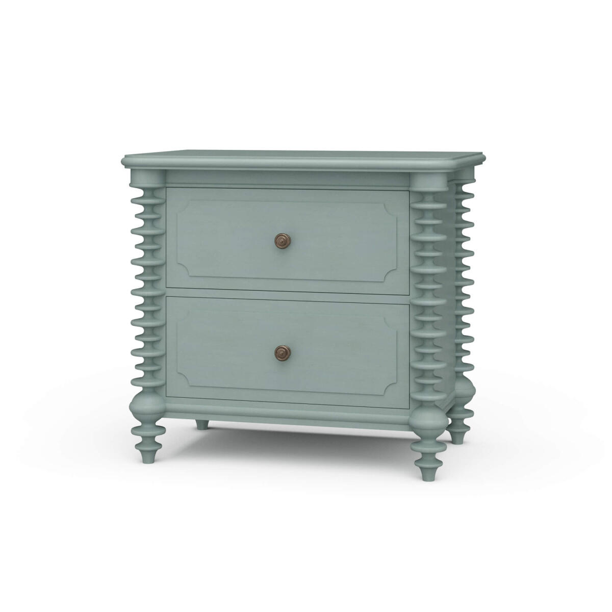 87a4cee6a33d2f114fc4363451338126 Milano 2 Drawer Bedside Table - Image 1