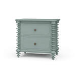 Milano 2 Drawer Bedside Table