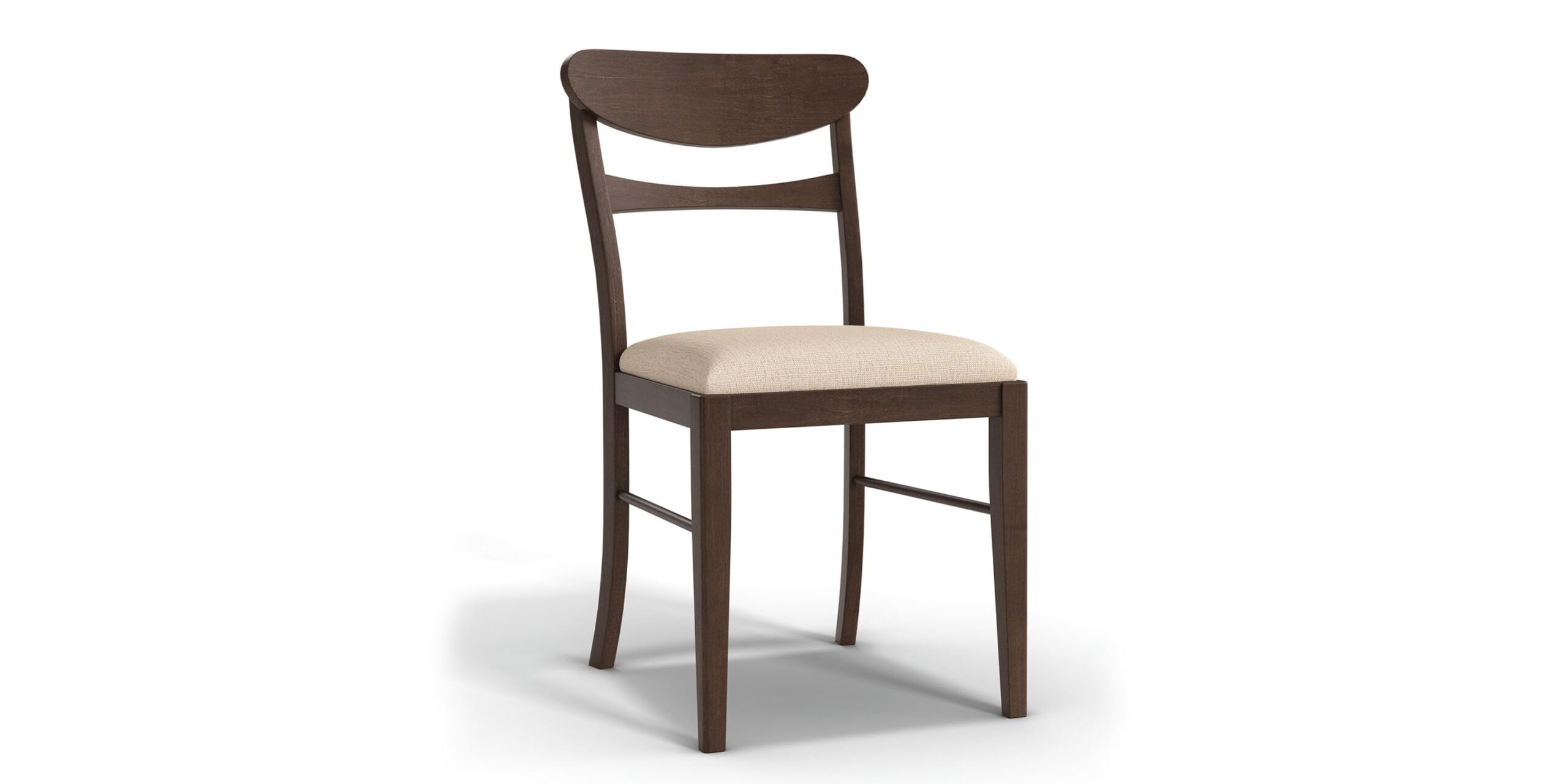 88f9087bf1f0a5c48d75c0a65bb40a9c Origins Daniel Dining Chair with Upholstered Seat - Image 1