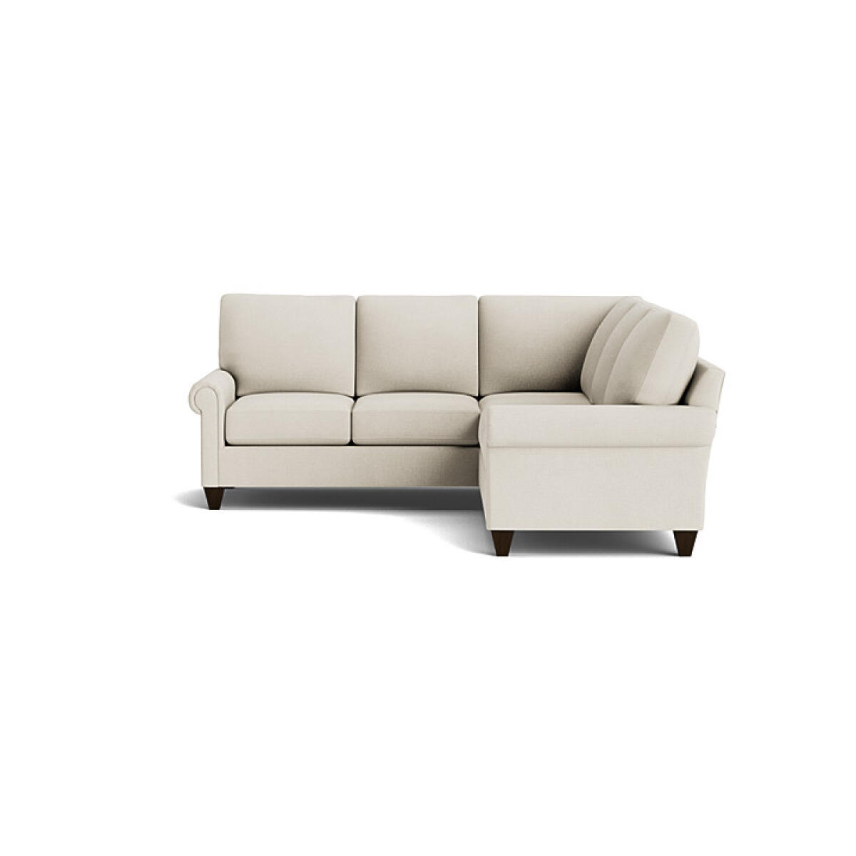 892f9a74b9eef4f031b6b795922f2682 True Custom™ True Custom® Panel Arm L-Shaped Sectional - Image 1