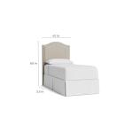 Vienna Leather Upholstered Bed - Image 5