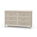 Oasis Rattan 6 Drawer Dresser