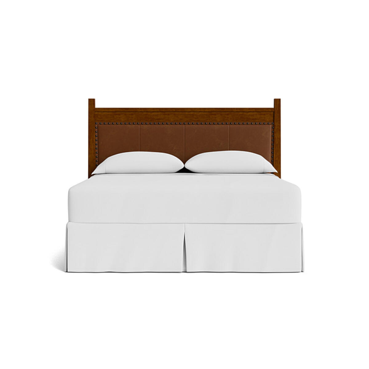 9350f60e9ce660d6e633bd43d71b1482 Heritage Leather Upholstered Bed - Image 1