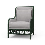 Hampton Rattan Wing Chair