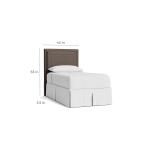 Manhattan Leather Upholstered Bed - Image 6