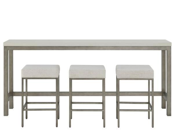 Oasis- Coastal Living Home Collection Oasis Console with Stools