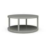 Cohan Coffee Table Small W/ Wood Shelf
