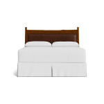 Heritage Live Edge Leather Upholstered Bed