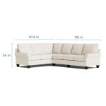 True Custom™ True Custom® Panel Arm L-Shaped Sectional - Image 7