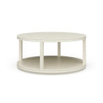 Cohan Coffee Table Small W/ Wood Shelf