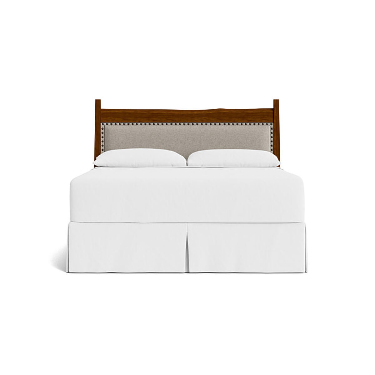 ab6d132489bad85b74519aad501fb90b Heritage Live Edge Upholstered Bed - Image 1