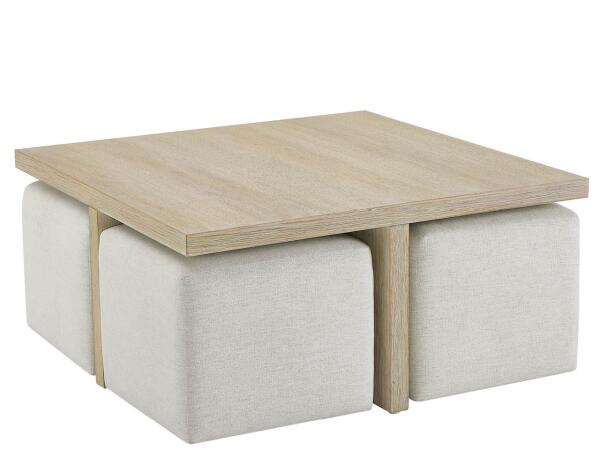 Oasis- Coastal Living Home Collection Dockside Cocktail Table with Ottomans - Image 7
