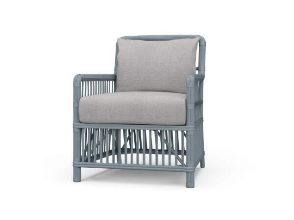 Oceana Rattan Chair Chairs Blue