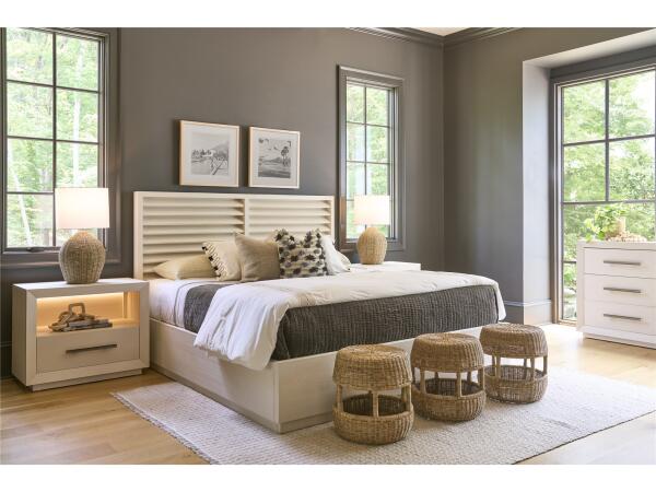 Oasis- Coastal Living Home Collection Shoreline Panel Bed King - Image 2