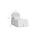 Florence Tufted Upholstered Bed - Image 6