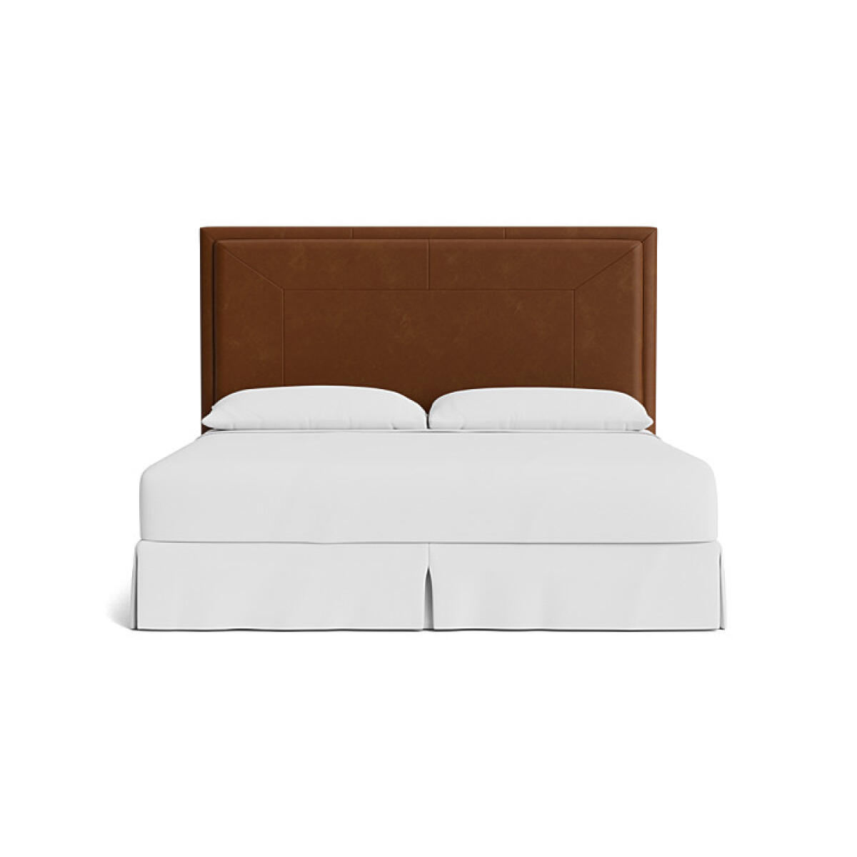bf8156e30f61398e062189524378979a Manhattan Leather Upholstered Bed - Image 1