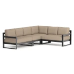 Bonavista Outdoor Track Arm Sectional Outdoor Sofas 6