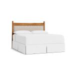 Heritage Live Edge Upholstered Bed