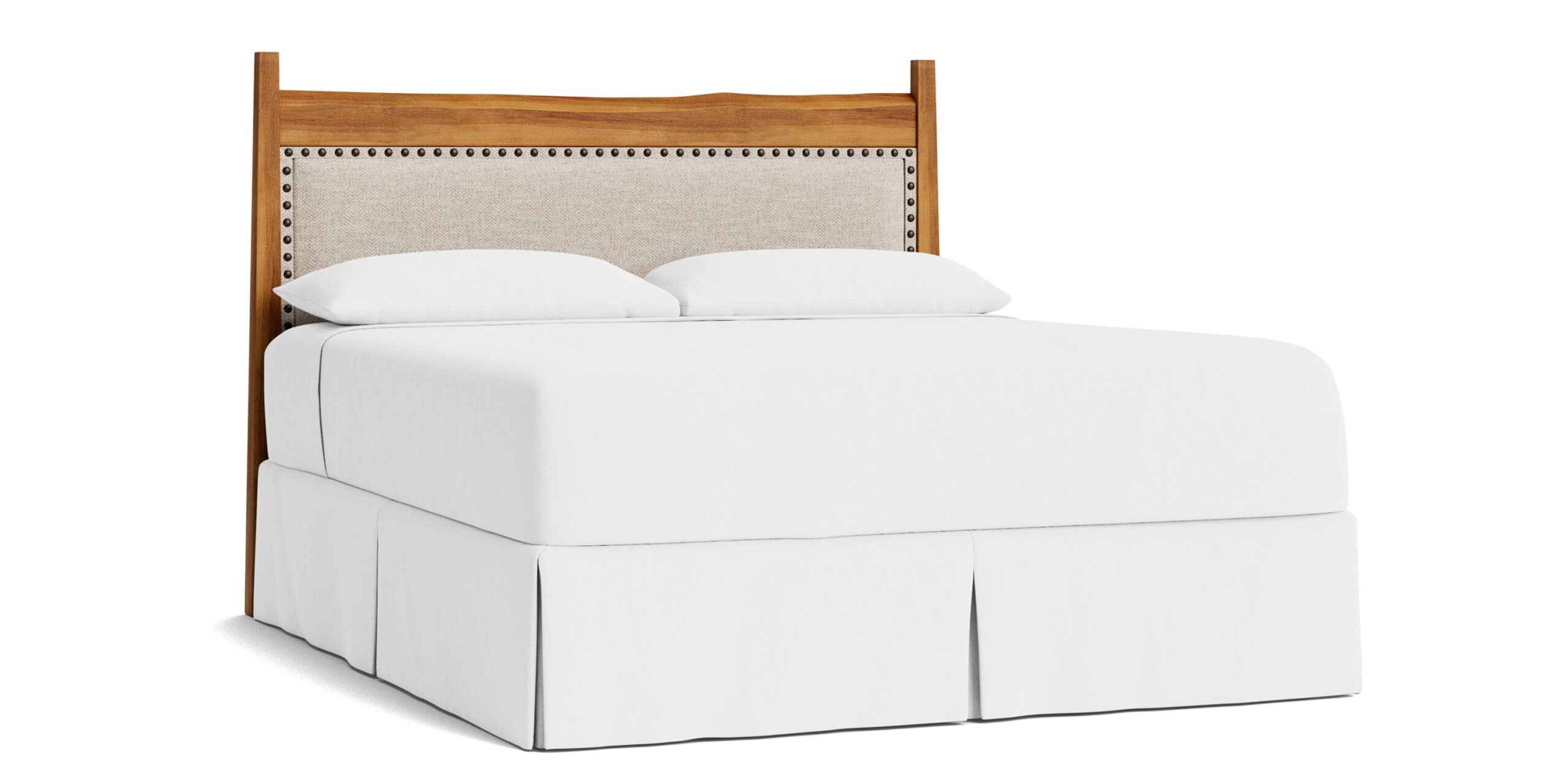 c0e5fa34ce9ee4089e6fadff7b076806 Heritage Live Edge Upholstered Bed - Image 1
