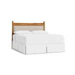 Heritage Live Edge Upholstered Bed