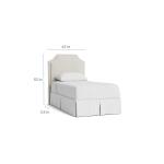 Florence Upholstered Bed - Image 5