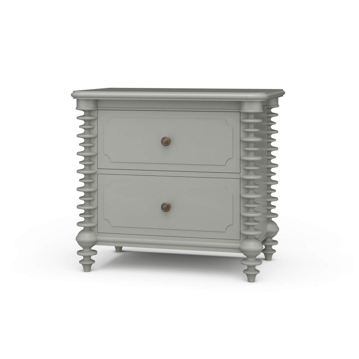 d6698e6a5ad2f1c4c9fcda99a1305eab Milano 2 Drawer Bedside Table - Image 1