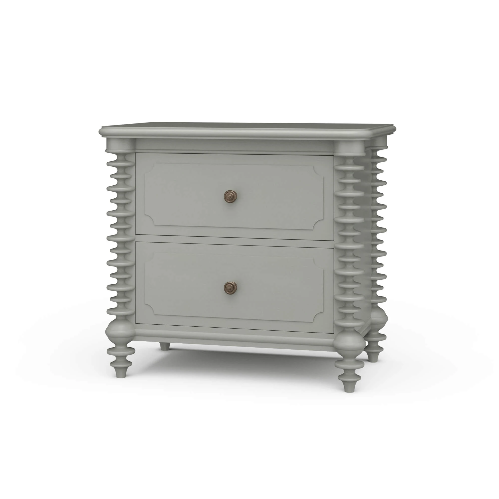 d6698e6a5ad2f1c4c9fcda99a1305eab Milano 2 Drawer Bedside Table - Image 1