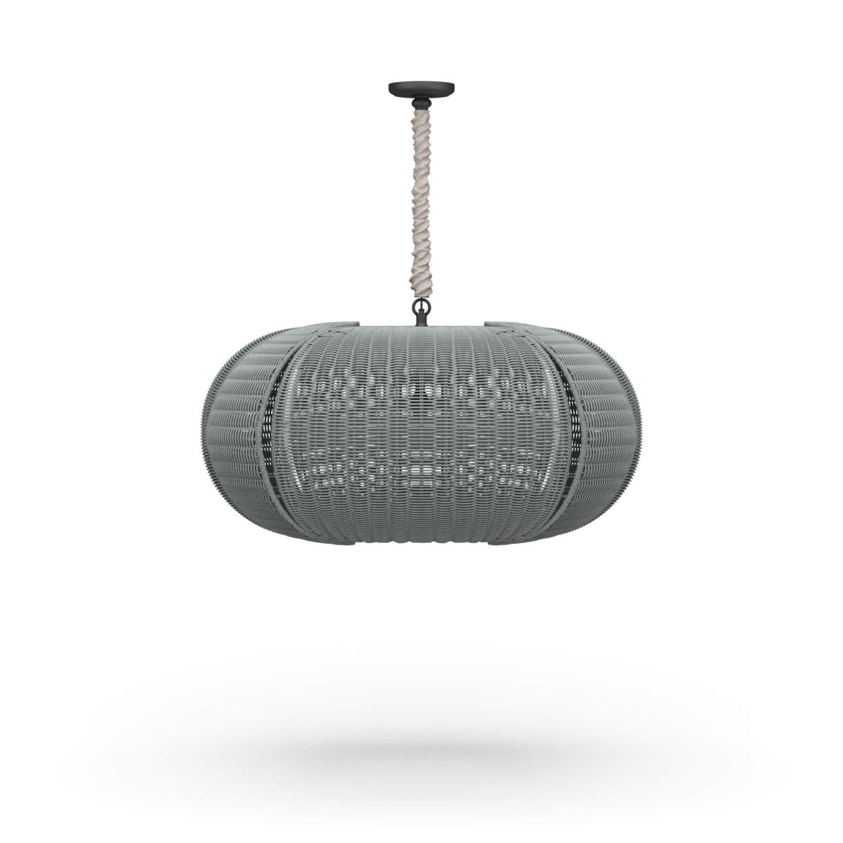 d75d8c4bb539f27d620194829665350a Oasis Ellipse Rattan Pendant - Image 1