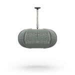 Oasis Ellipse Rattan Pendant