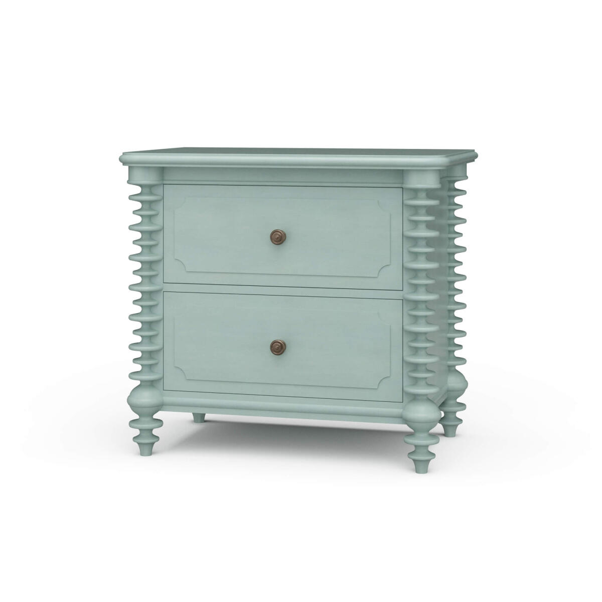 d79148dd7b5163fa548d56a31ec741fe Milano 2 Drawer Bedside Table - Image 1