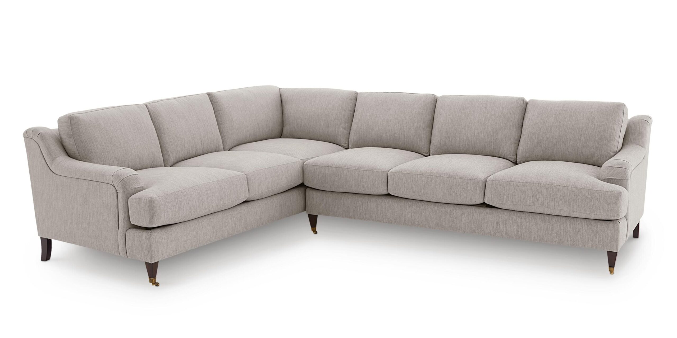 dc0459aafa67e1366fbac990dda40f4c Stockten English Arm L-Shape Sectional with Casters - Image 1