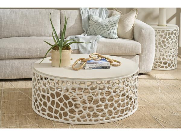 Oasis- Coastal Living Home Collection Coral Cocktail Table - Image 2
