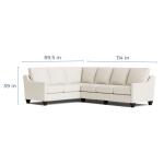 True Custom™ True Custom® Slope Arm L-Shaped Sectional - Image 7