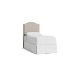 Vienna Leather Upholstered Bed - Image 2