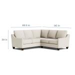 True Custom™ True Custom® Slope Arm L-Shaped Sectional - Image 7