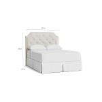 Florence Tufted Upholstered Bed - Image 6
