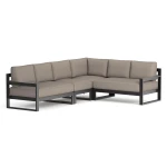 Bonavista Outdoor Track Arm Sectional Outdoor Sofas 4