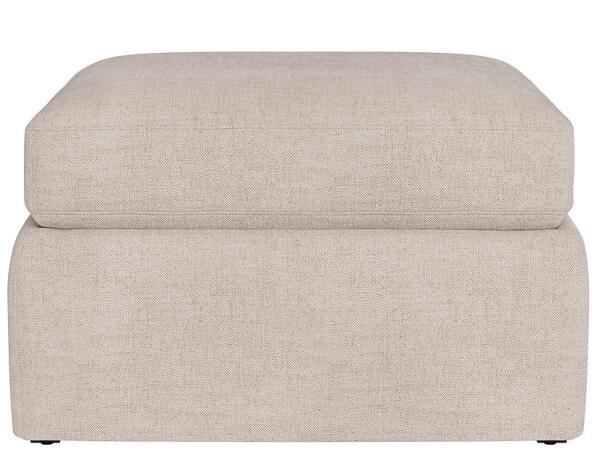 Hudson Slipcover Ottoman -Special Order