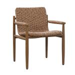 Sumba Outdoor Lounge Chair, Golden Flax Outdoor Chairs Outdoor Chairs 14