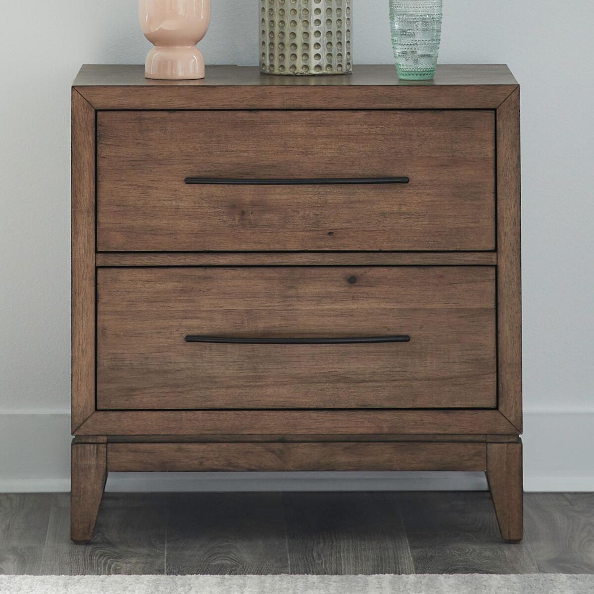 00aaba2bfa511ca5858ed8d294841d99 Shaker Lakes Nightstand w/ Charging Station - Image 1