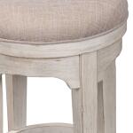 Farmhouse Reimagined Console Swivel Stool - Image 5