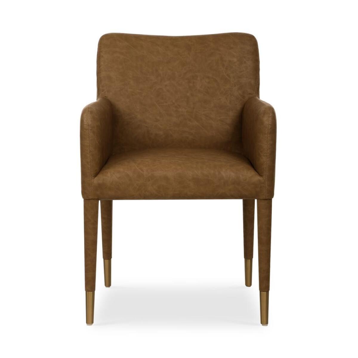 05ca928c865e935af0d834a0923af97e Conifer Dining Armchair, Camel - Image 1