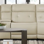 Carrington Armless Recliner P3 & ZG - Baja Stone