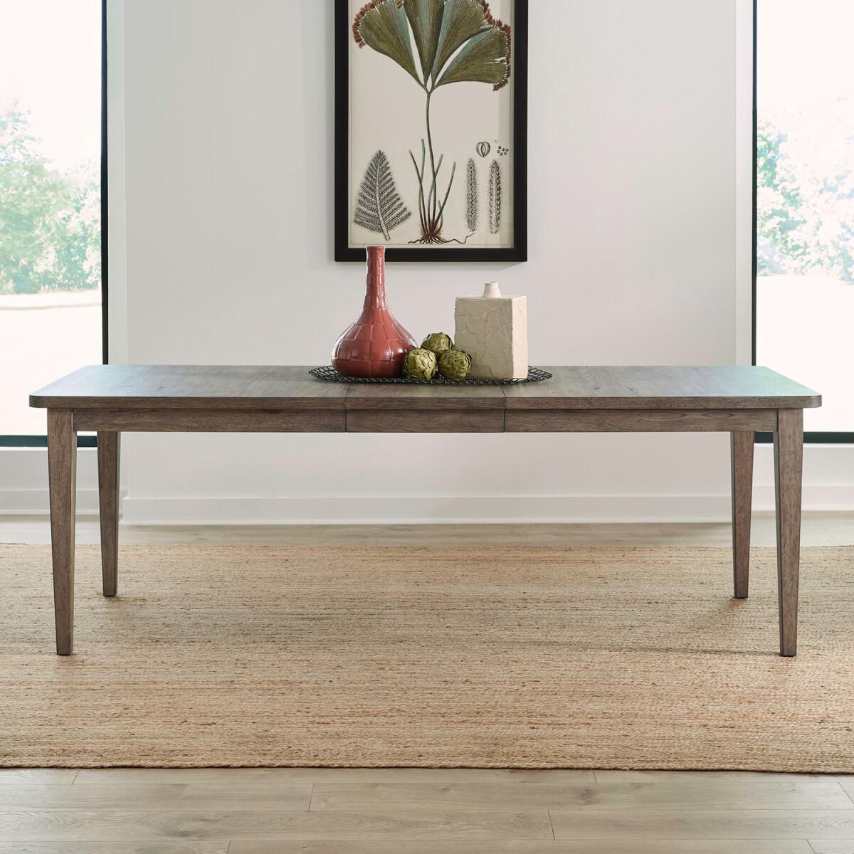 0a23a4f9dc0f22c6f467392a8fa30a62 Rectangular Leg Table - Image 1