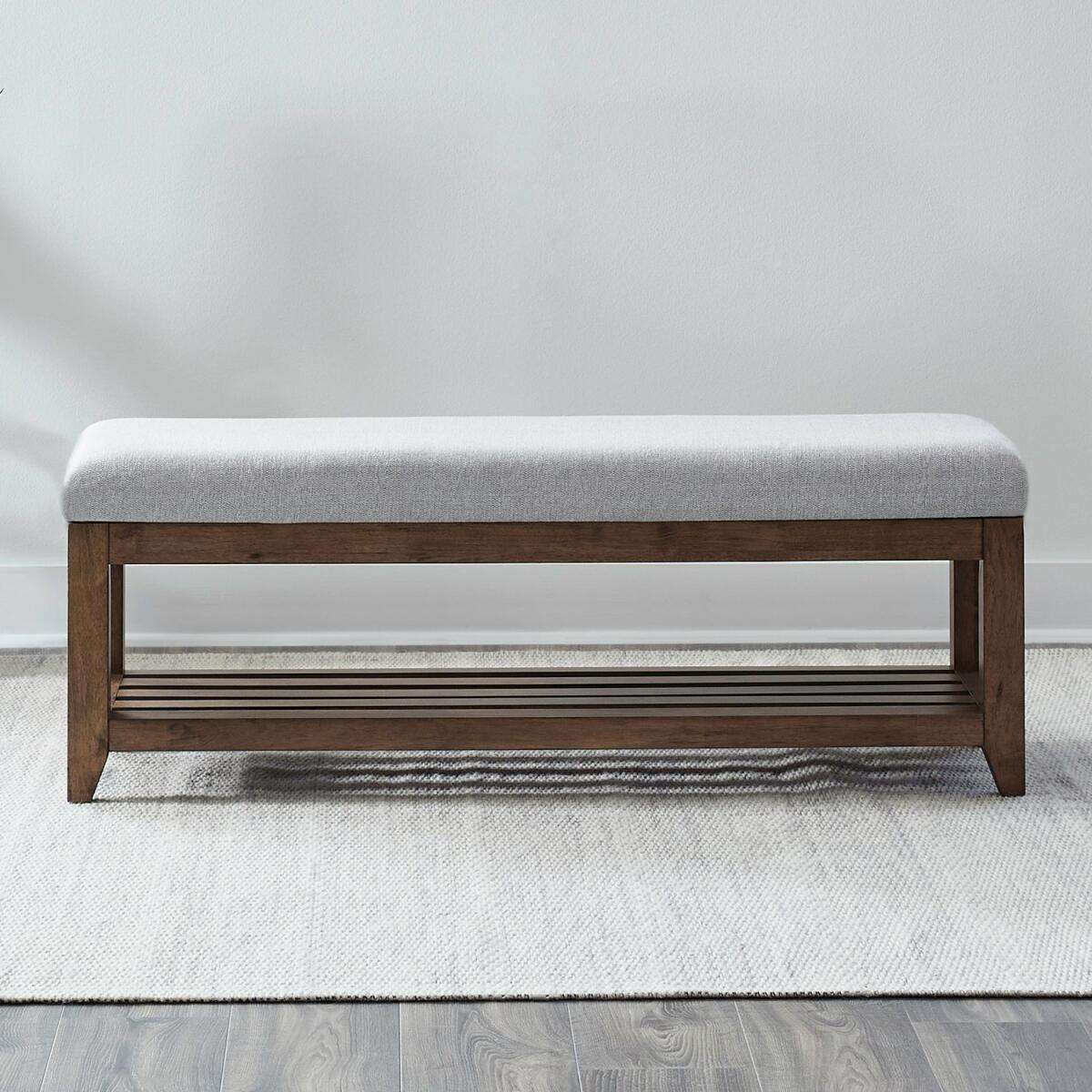 10af28818493183b623717c083ca2e32 Shaker Lakes Uph Dining Bench - Image 1