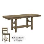 Brook Bay Opt 5 Piece Gathering Table Set