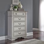 Abbey Park King California Sleigh Bed, Dresser & Mirror, Chest - Image 7
