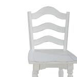Magnolia Manor Ladderback Swivel Bar Stool - Image 8